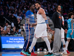 Hornets Knicks Basketball