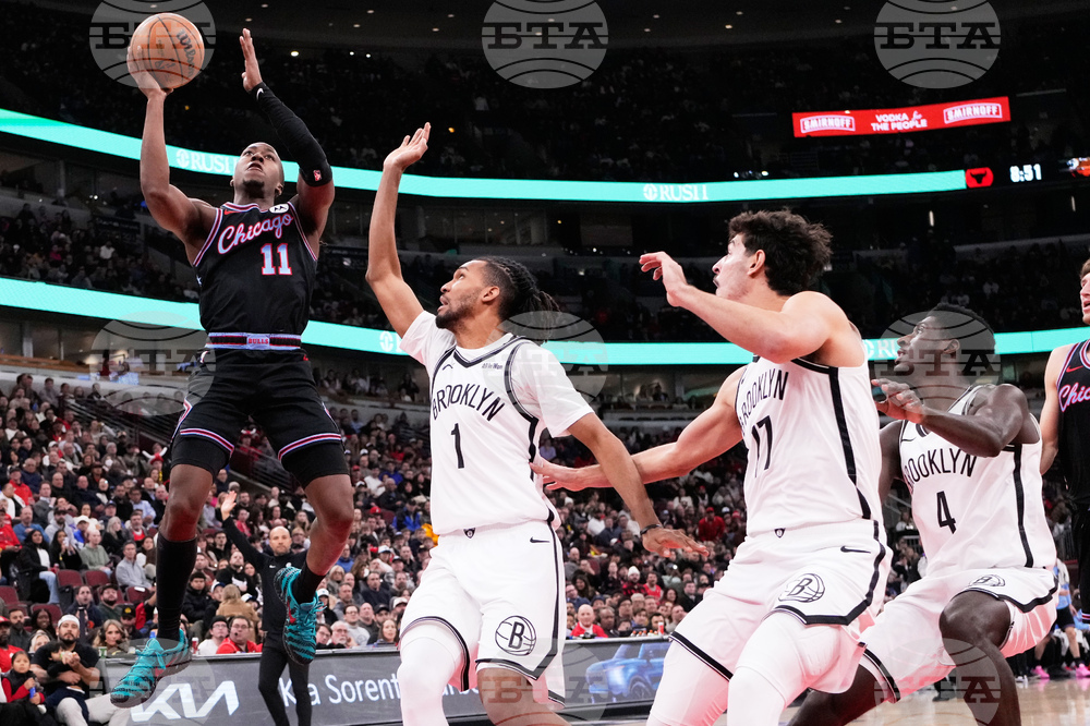 Nets Bulls Basketball