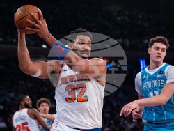 Hornets Knicks Basketball