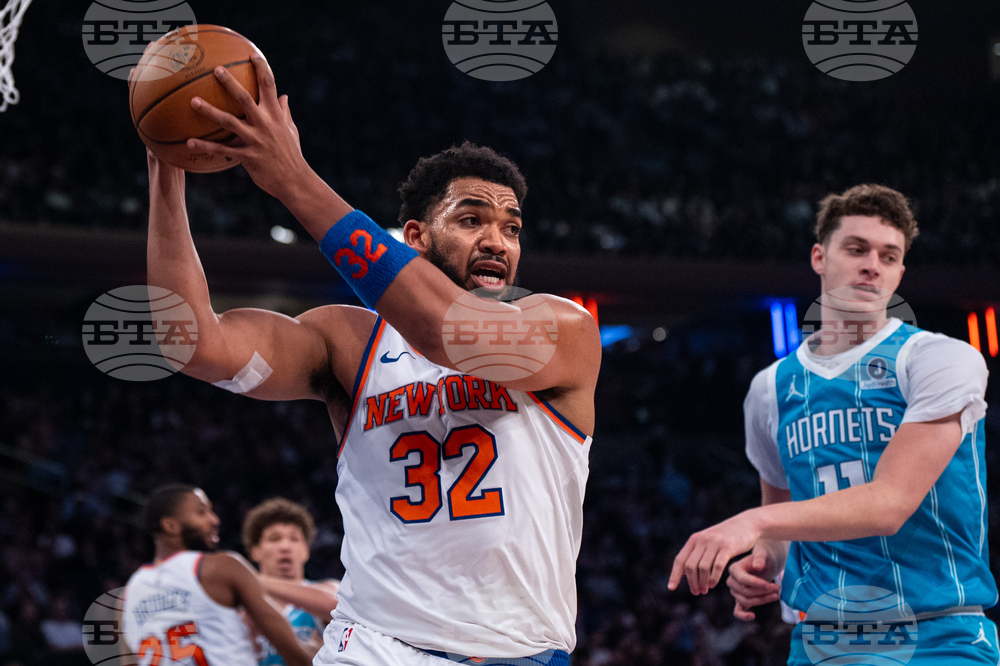 Hornets Knicks Basketball