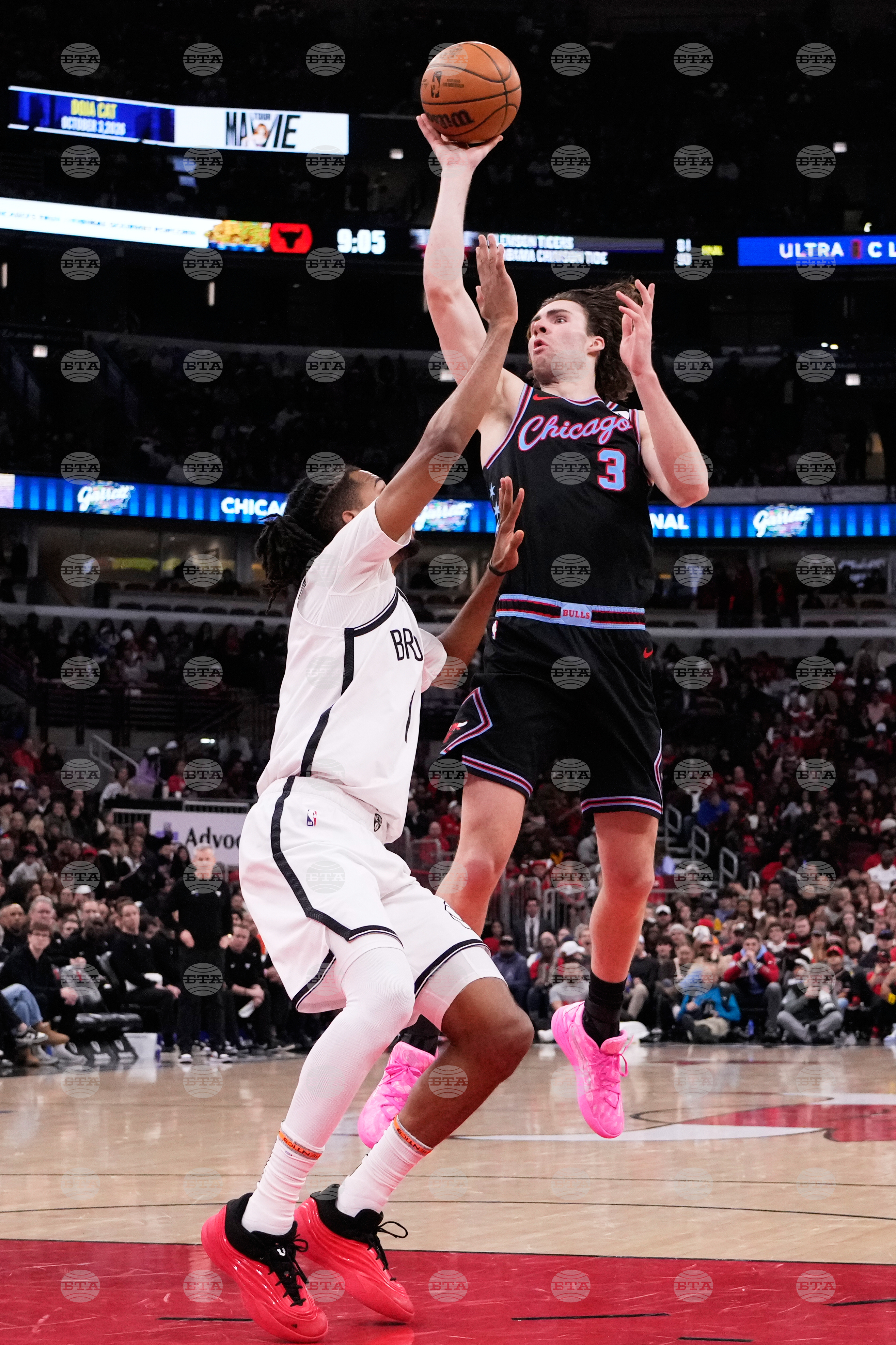 Nets Bulls Basketball