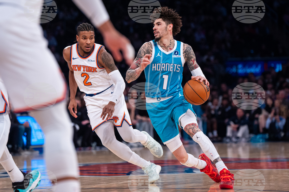 Hornets Knicks Basketball