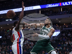 Pistons Bucks Basketball