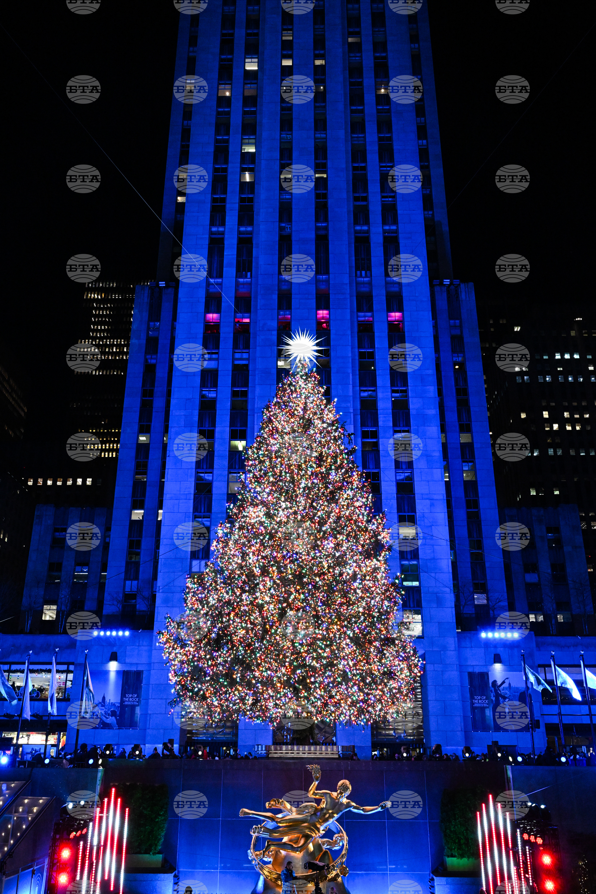2025 Rockefeller Center Christmas Tree Lighting