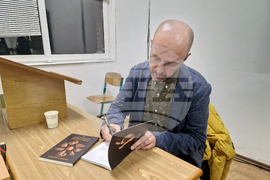 Велико Търново - университет - Йордан Славейков - среща със студенти