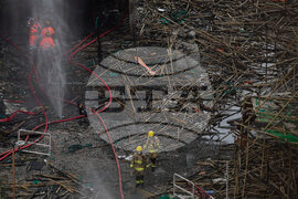 Hong Kong Fire Bamboo Scaffolding Explainer