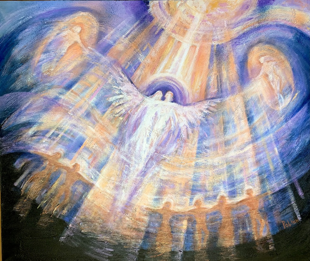 Полина Герджикова отправя послание за мир с изложбата „Квантови реалности“