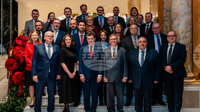 Румънският президент се срещна с посланиците на държавите членки на Европейския съюз, акредитирани в Букурещ; сред тях беше и Радко Влайков