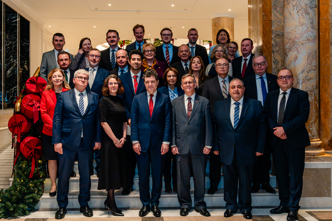 Romanian President Meets with EU Ambassadors, Including Bulgaria's in Bucharest