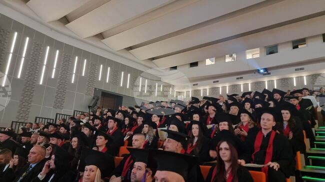 Дипломите си получиха млади специалисти от Аграрния факултет на Тракийския университет