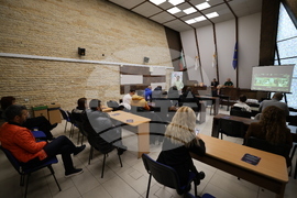 Благоевград - пресконференция - автоматични дефибрилатори - кампания