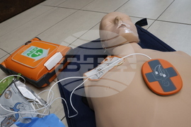 Благоевград - пресконференция - автоматични дефибрилатори - кампания