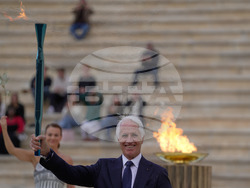 Greece Olympics Milan Cortina Flame