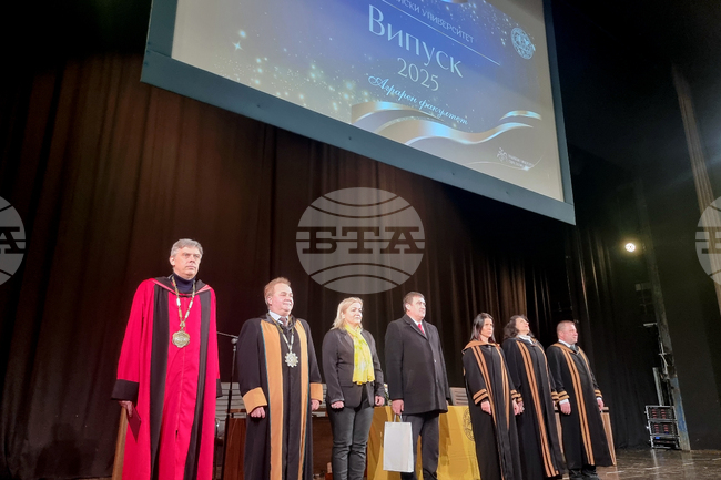 Стара Загора - връчване на дипломи - Аграрен факултет