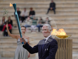 Greece Olympics Milan Cortina Flame