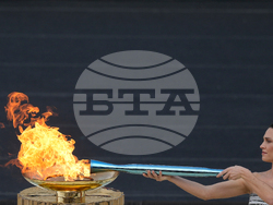 Greece Olympics Milan Cortina Flame