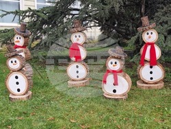 Ямбол - коледна украса пред сградата на Община Тунджа