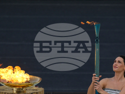 Greece Olympics Milan Cortina Flame