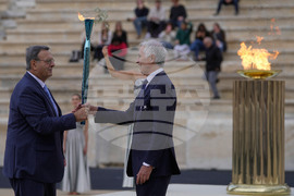 Greece Olympics Milan Cortina Flame