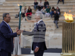 Greece Olympics Milan Cortina Flame