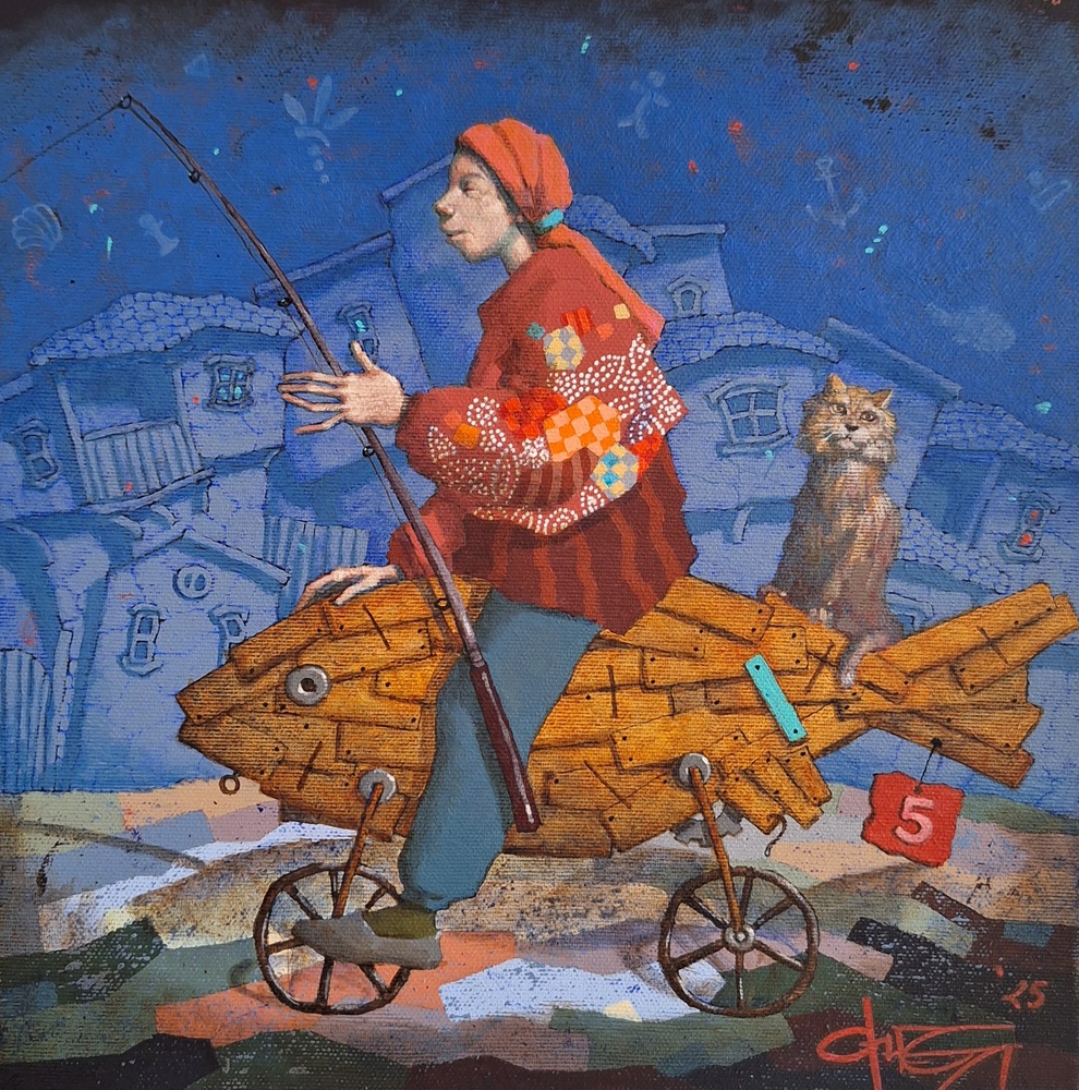 Художникът Ангел Герджиков ще представи „Сънувани пътешествия“ в Пловдив