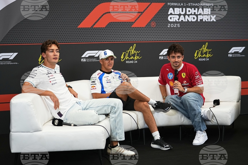 Abu Dhabi F1 GP Auto Racing