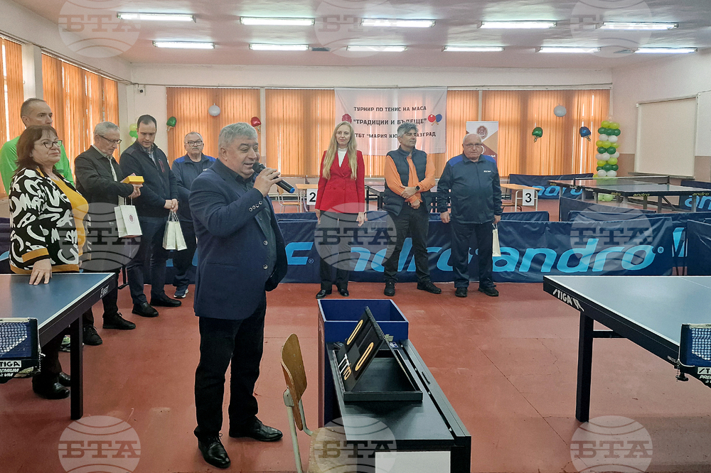 Близо 90 състезатели от училища в област Разград участват в турнир по тенис на маса „Традиции и бъдеще“ 