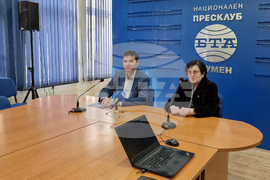 Национален пресклуб на БТА Шумен - пресконференция - КТ „Подкрепа”