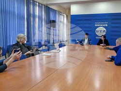 Национален пресклуб на БТА Шумен - пресконференция - КТ „Подкрепа”