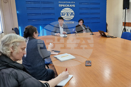 Национален пресклуб на БТА Шумен - пресконференция - КТ „Подкрепа”