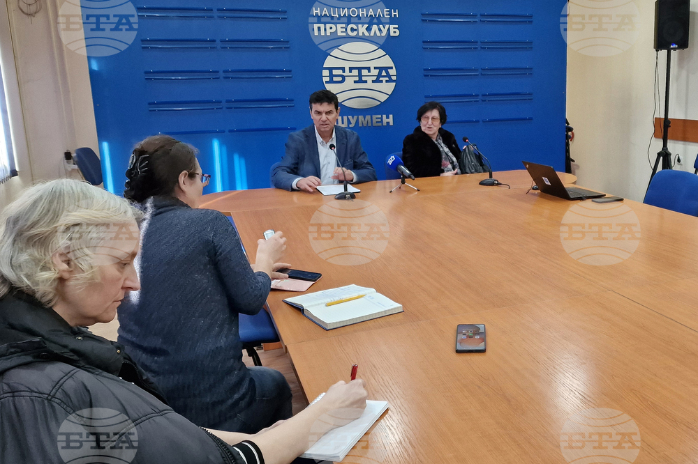 Национален пресклуб на БТА Шумен - пресконференция - КТ „Подкрепа”