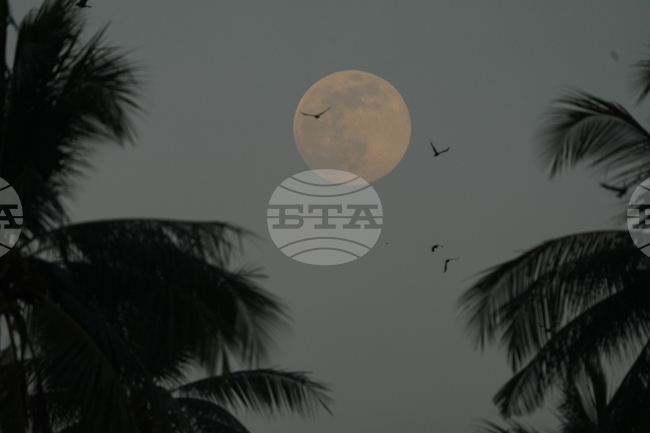 Myanmar Supermoon