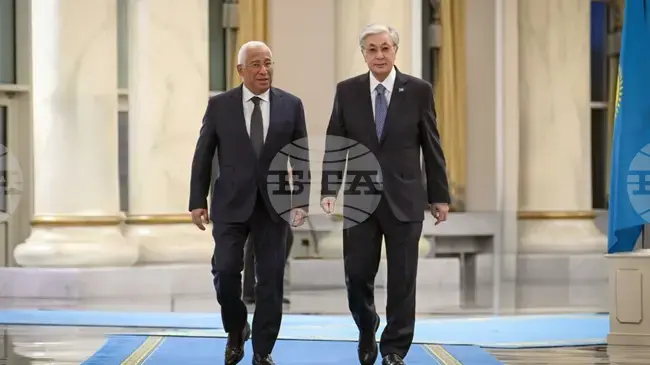 КАЗИНФОРМ: Президентът на Казахстан се срещна с председателя на Европейския съвет Антонио Коща