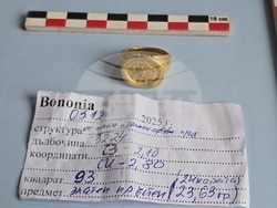 Видин - Антична Бонония - златен пръстен - находка