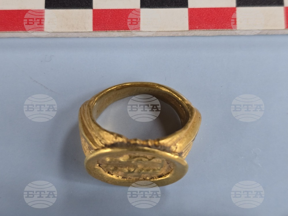 Видин - Антична Бонония - златен пръстен - находка