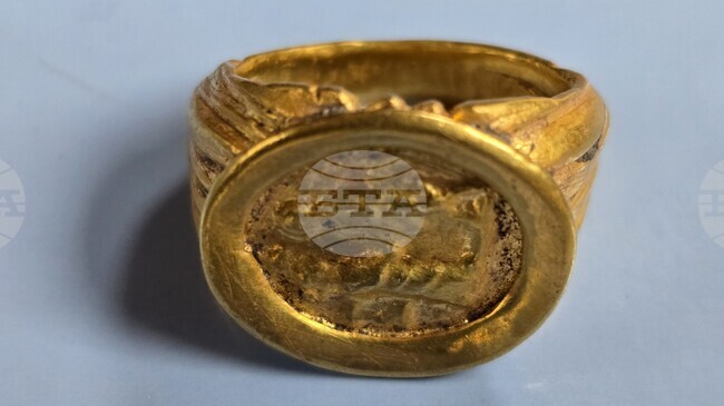 Златен пръстен от римската епоха откриха в Антична Бонония във Видин