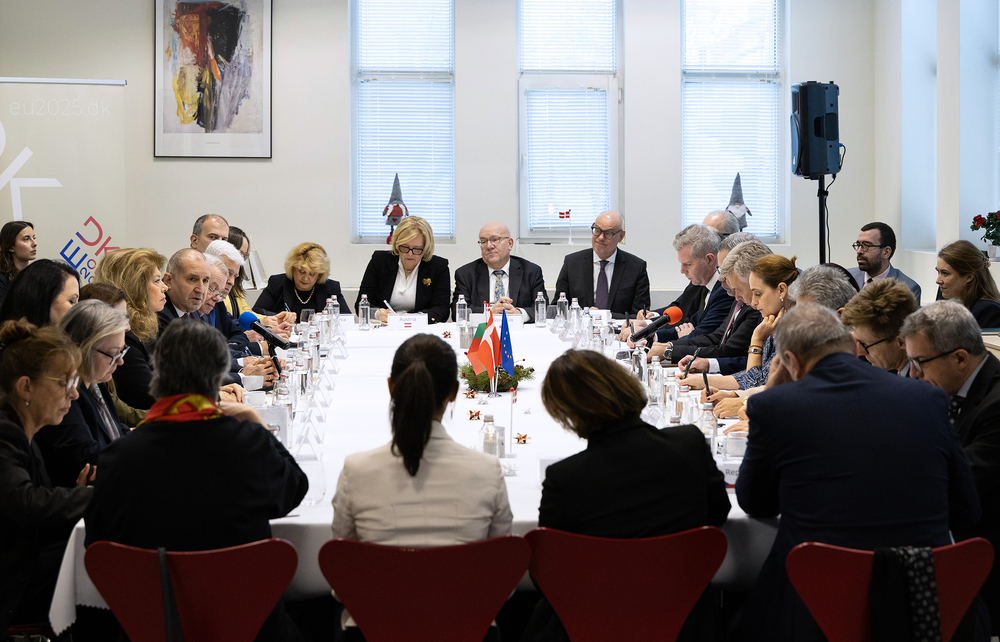 President Radev Meets with EU Ambassadors