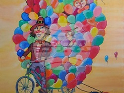 Филип Нигохосян подрежда първа самостоятелна изложба. Снимка: Авторът