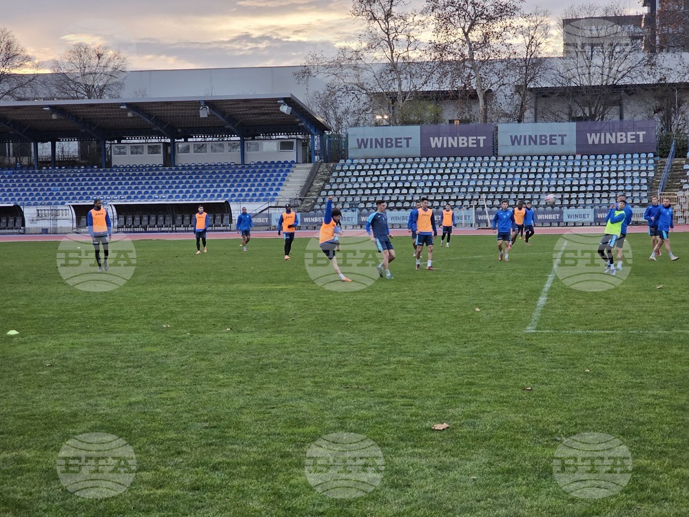 Русе - ФК Дунав - футбол - тренировка