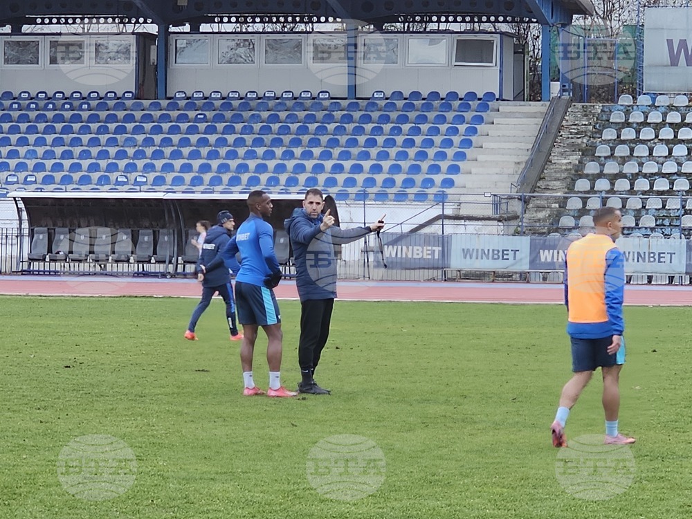 Русе - ФК Дунав - футбол - тренировка