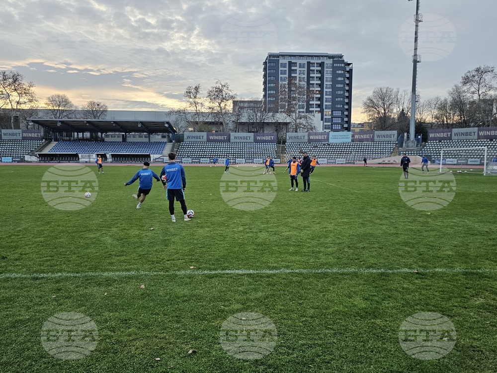 Русе - ФК Дунав - футбол - тренировка