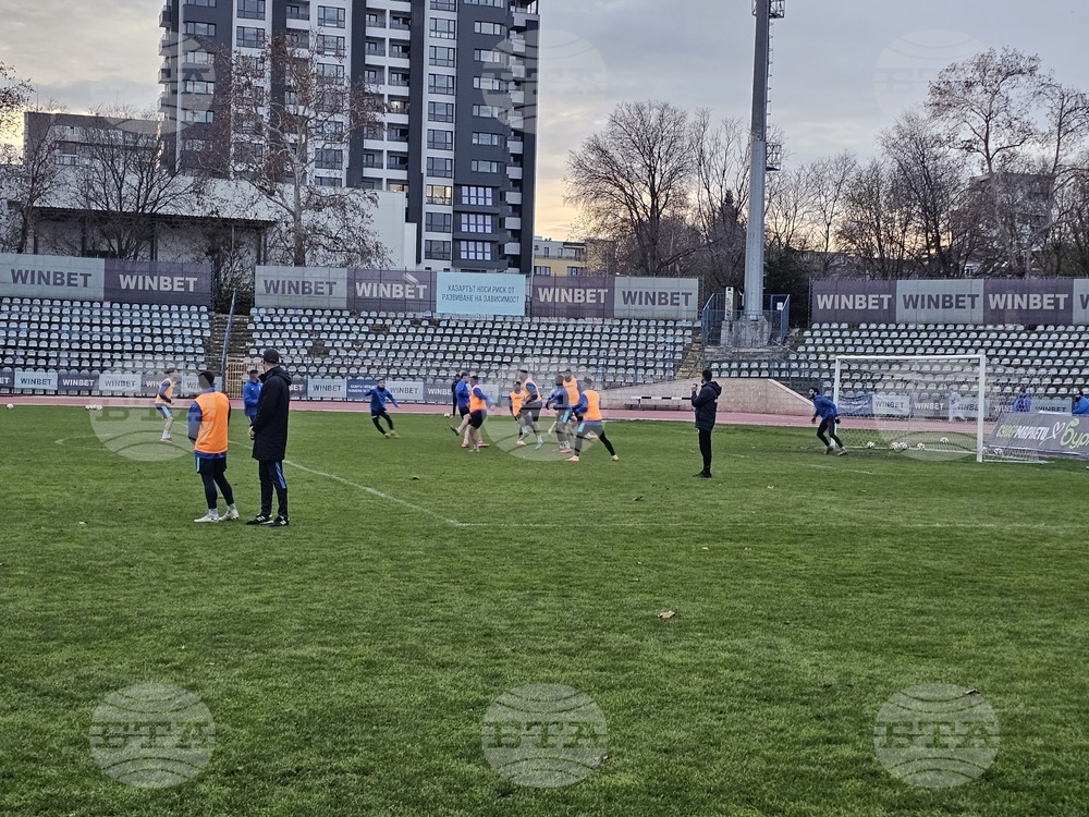 Русе - ФК Дунав - футбол - тренировка