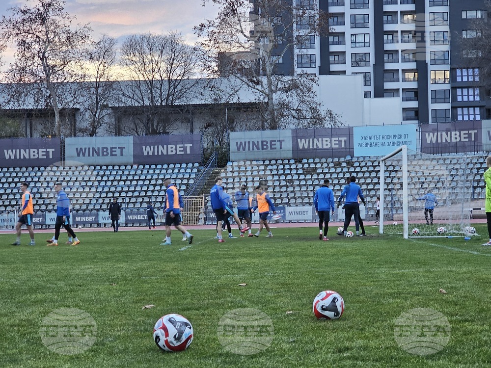 Русе - ФК Дунав - футбол - тренировка