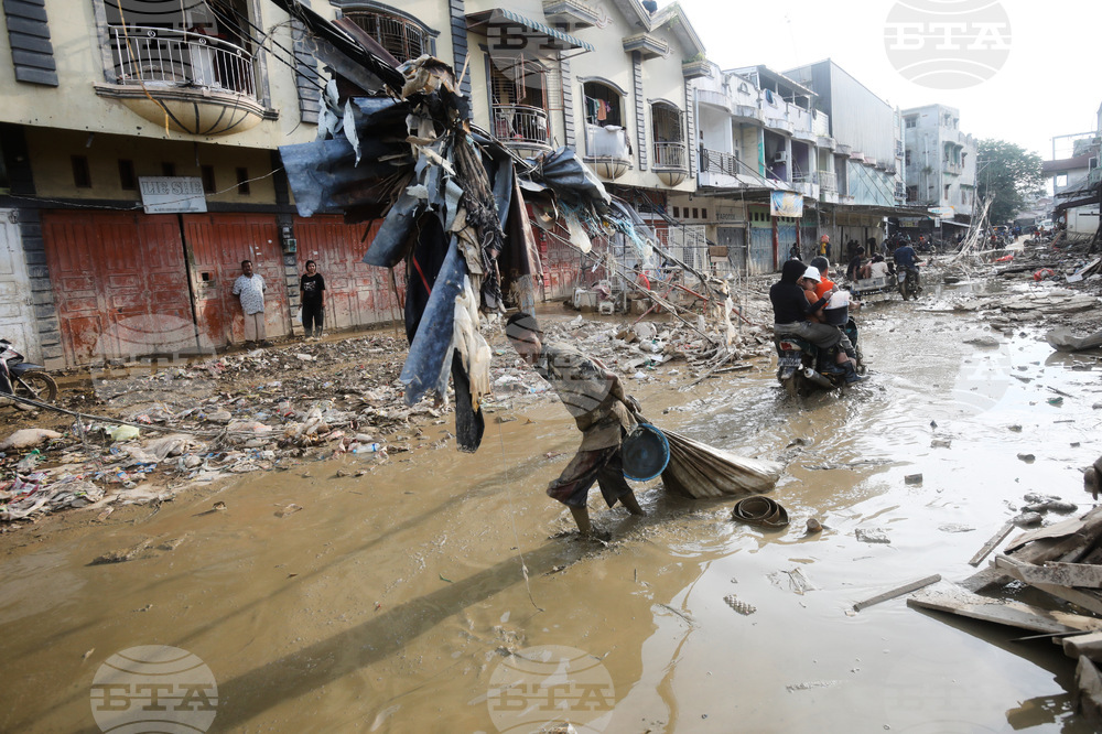 Indonesia Extreme Weather Asia Flooding