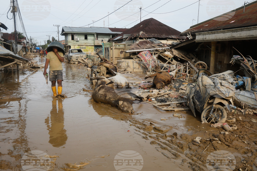 Indonesia Extreme Weather Asia Flooding