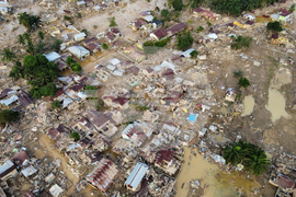 Indonesia Extreme Weather Asia Flooding