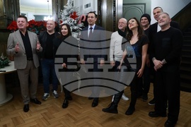 Васил Терзиев - артисти - среща