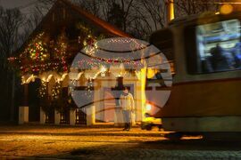 Коледна украса - спирка „Вишнева“