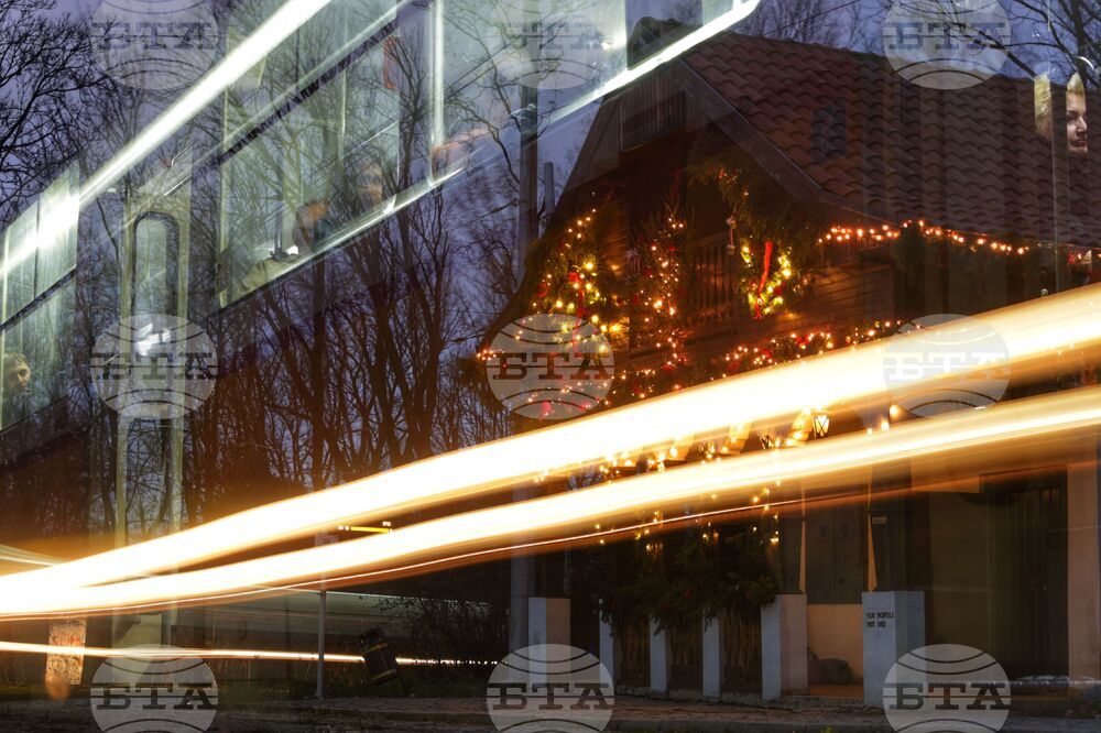 Коледна украса - спирка „Вишнева“