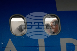 Italy Olympics Milan Cprtina Flame